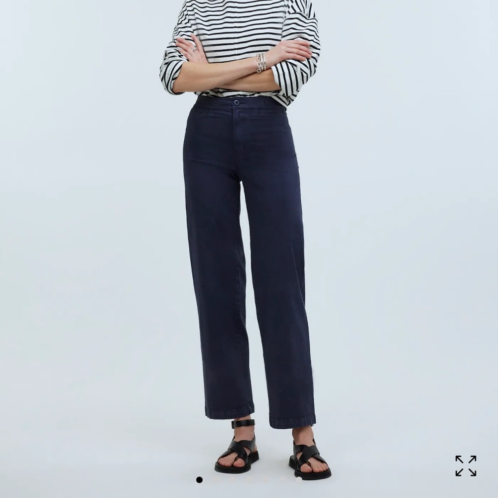 Madewell Emmett Wide-Leg Crop Pant